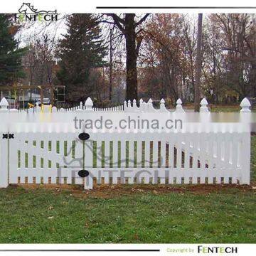 Fashion New Design High Quality Plastic/vinyl/pvc Scallop Picket Fence photo-3