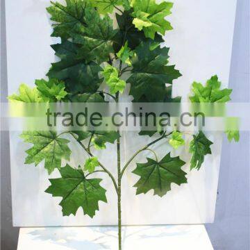 Home garden indoor decorative 70cm Height artificial plastic Maple hanging tree leaf branches ESDY11 2107