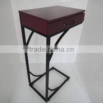 Metal Sofa Side Table With Drawer Coffee Side Table photo-2