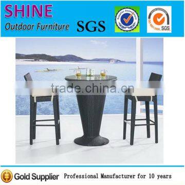 Rattan Outdoor Furniture Bar Chair Bar Table Bar Stool