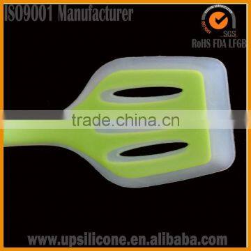 Fda Approved Heat Resistant Flexible Silicone Slotted Spatula for Non-stick Pans or Stainless Steel photo-3