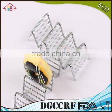 NBRSC Competitive Factory Price BBQ Grill Taco Rack Holder Pack of 2 photo-2