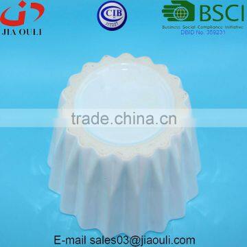 Glazed White Ceramic Origami Plant Pots photo-5