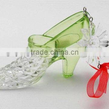 Promotional Acrylic Crystal Craft Heels Shoes Valentines Gift for Girlfriend photo-3