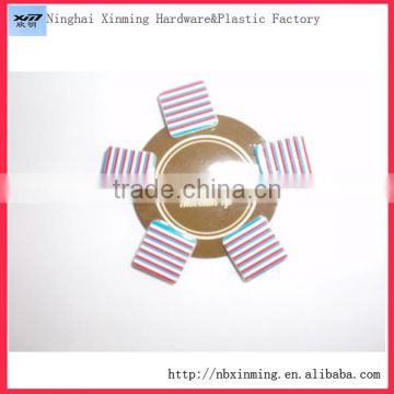 Plastic mini tetragonum stripe paper clip