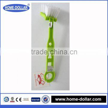 hand held wonderful durable dish brush/plastic kitchen brush/ high-effeciency brush