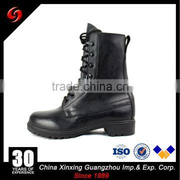 high quality leather combat military boots for army soldier, cowboy men military boot