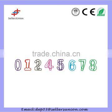 Promotional Gifts Stationery Supplies Funny Number Paper Clips photo-5