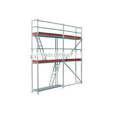 Powder Coated Steel Box Frame Scaffolding Diagonal Brace