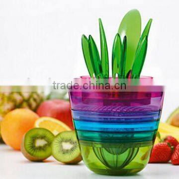 2016 10 in 1 Salad Making Tools Fruit and Vegetable Slicer Kitchen Set photo-5