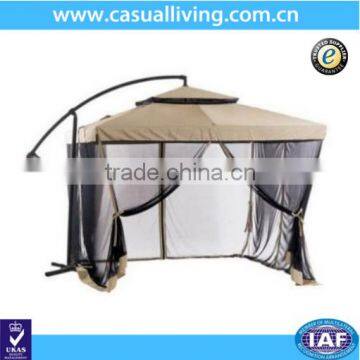 New Design 9FT Outdoor Garden Offset Umbrella with Mosquito Net