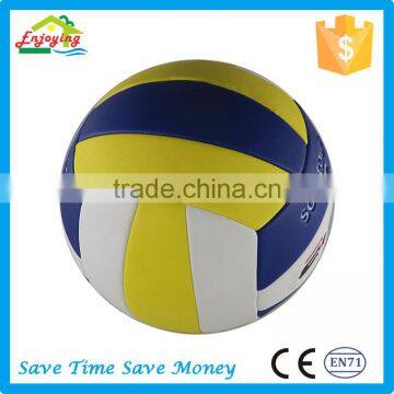 Custom Logo Official Size and Weight Machine Stitched pu Volleyball