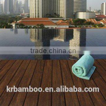 Carbonized 20mm Thick Thermo Treated Superior Quality Bamboo Decking photo-4