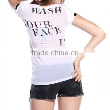 Trendy Fashion Summer Abrasion Fading Washed Tight Mini Sexy Girls Jean Shorts photo-3