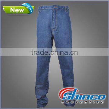 Fireproof pants men jeans work trousers