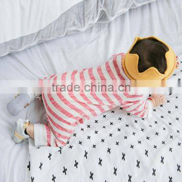 Chinese style baby clothes boy cotton striped evening jumpsuits for 0-2 years old baby