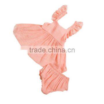 Summer Hot Sale Girl Clothing Set Baby Girl Outfit Fashion Kids Organic Cotton Outfit photo-5
