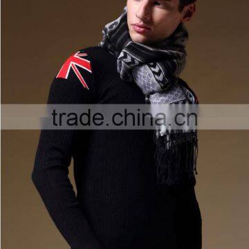 GZY 2015 High Quality Fashion Design Men Wholesale Plain Shawl photo-5