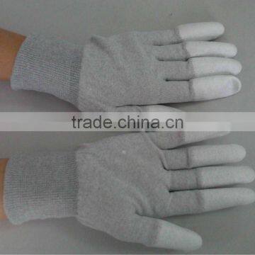 13 gauge Nylon top fit esd working gloves