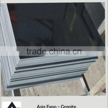 Absolute Black Granite Slab Cut to Size With Polished photo-3