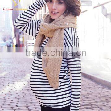 Winter Fashion Women Cashmere Knitted Cable Poncho photo-5