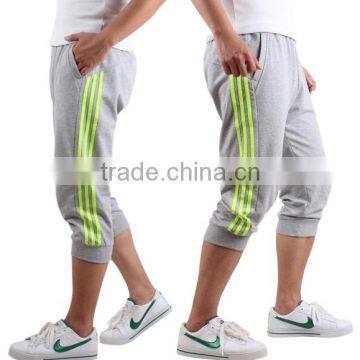 custom mens cotton polyester jogger gym sweatpants