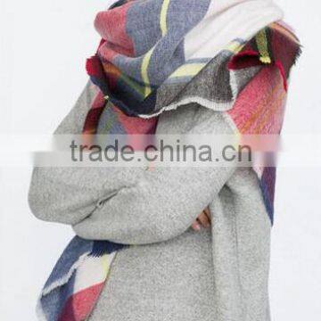 EY0848S Handmade Scarf Fashion Women Twill Scarf Printed Wool Scarf photo-4