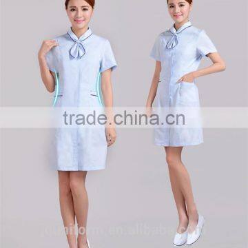 China Beauty Salon Uniforms / Hair Salon Uniforms / 100 Cotton Salon Uniforms photo-2