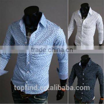 Competitive Price Promote Customise Top Sale Print Pattern Slim Fit Men's African Shirt photo-3