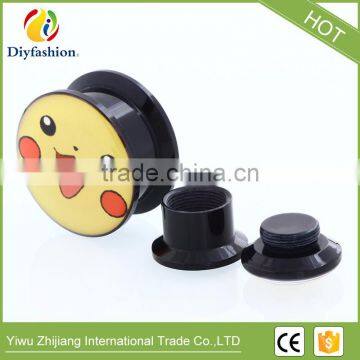 Cute Popular Acrylic Pokemon Body Piercing Jewelry Ear Plug photo-5