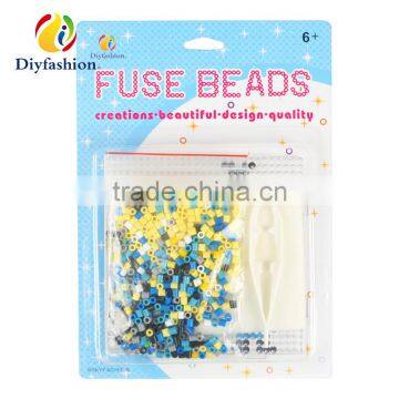 Diyfashion 5mm Hama Perler Fuse Beads Big Small Minion Set With Puzzle Iron Paper and Twezzer Hama Beads Toys for Kids 18031 photo-2