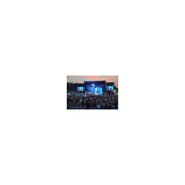 Flex Virtual Pixel P7.62 Outdoor led screen panels FullColor display with PC Controlled