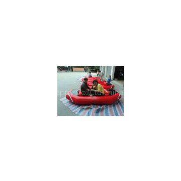 Water park red PVC Inflatable Boat 0.9mm PVC tarpaulin with fireproof