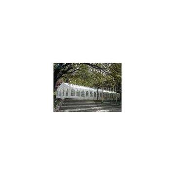 Luxury Party Tents 200 Person Tents With Heavy Duty Materials Clear Windows