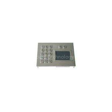 IP65 Metal Industrial Touchpad with 15 Keys Numeric Keypad
