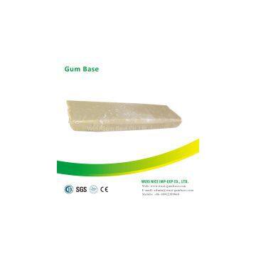 Sheet shape gum base for chewing gum