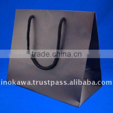 Luxury Shopping Paper Bag STOCKLOT LOW PRICE ---HG-BLACK 200--- Wholesale alibaba