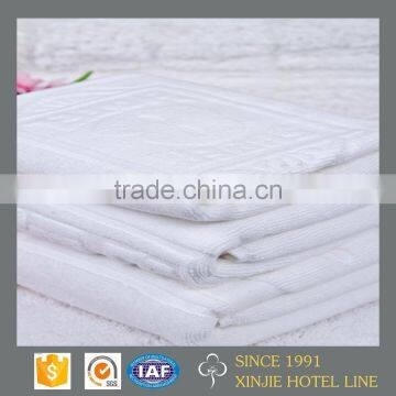 High Quality and Competitive Price 100% Cotton Plain White Thick Bath Mat for Hotel Used photo-4