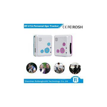 mini personal children gps tracker kids necklace gps RF-V16