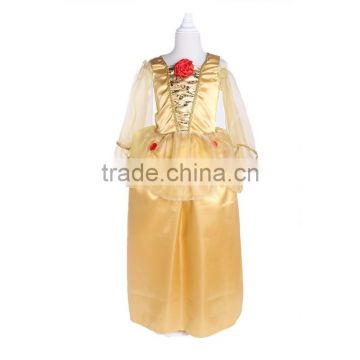 Light yellow princess costume cosplay movie princess carnaval costumes for women anad xs sexy carnaval costumes