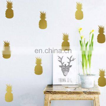 Ins Style Colorful Pineapple Fruit Vinyl Wall Sticker Children Room Home Decoration Mural Roon Decal