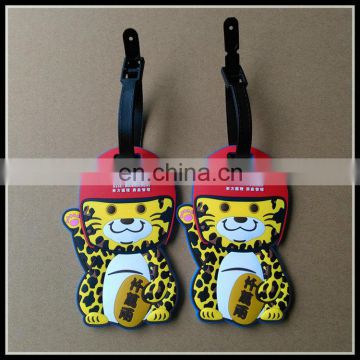 Chinese factory low price customize gift soft pvc baggage tag, luggage tag, luggage holder tag