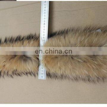 whole sale Raccoon Fur strip for hood