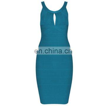 2015 Western Bodycon Formal Bandage Dress Women Party Wear One Piece Dress Manufacturer