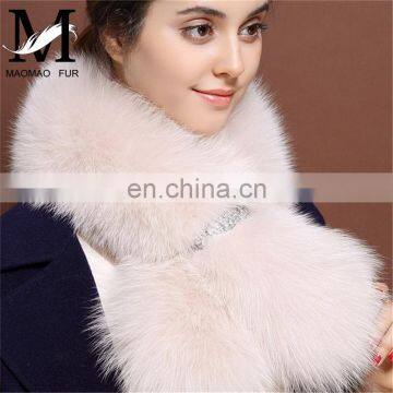 Hot Selling Popular Scarf Factory Price High Quality Genuine Fox Fur Shawl Fur photo-4