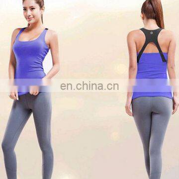 Ladies fashion yoga tops