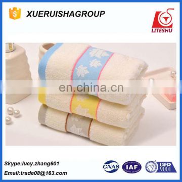 Premium quality and custom design manufacturers 100%cotton home face towels