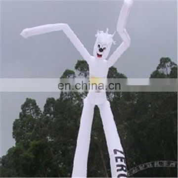 6m tall dog air dancer inflatable dancing man with air dancer blower