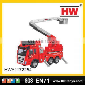 31cm Friction newest plastic fire truck toys