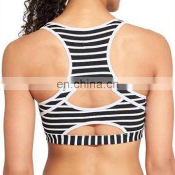 sexy zebra printed yoga bra workout fashion ladies new model bra